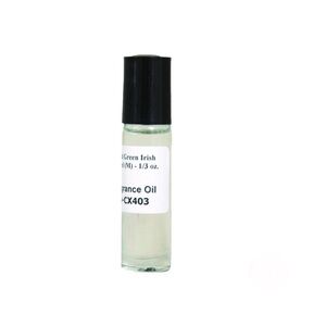 Green Tweed (M) Type Fragrance Oil 1/3 Oz Glass Roll-On Bottle